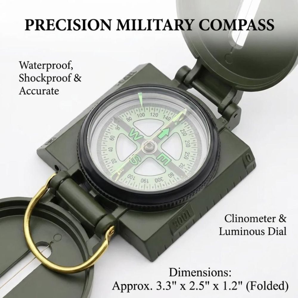 Su Geçirmez, Profesyonel, Meta - Compass Lensatic incelemesi ve fiyatı
