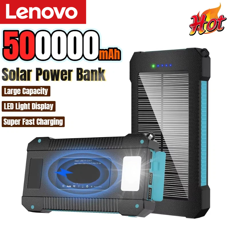 Lenovo 500000mAh Güneş Enerjil - Solar Emergency Charger incelemesi ve fiyatı