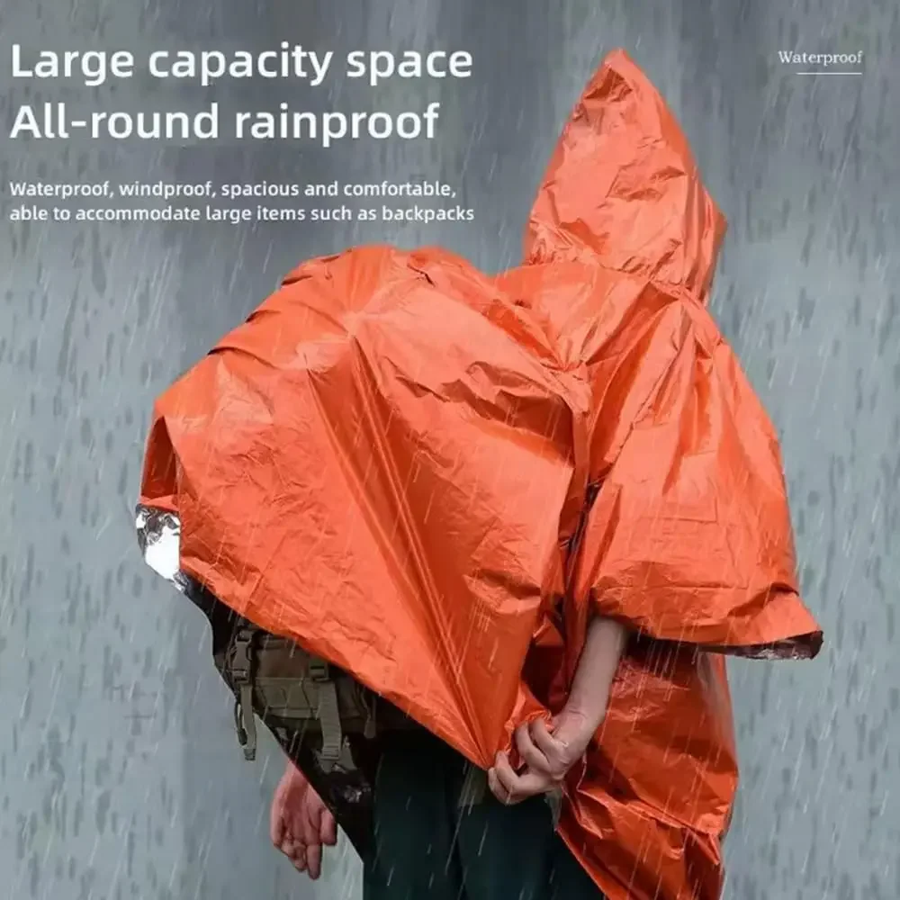 Kapüşonlu, Su Geçirmez ve Sıca - Emergency Poncho Rain incelemesi ve fiyatı
